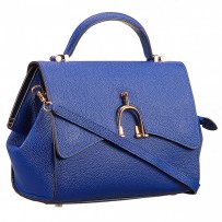 Hermes Stirrup Shoulder Bag Blue Electric 608093