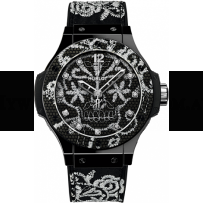 AAA Replica Hublot Big Bang Broderie Skull Ceramic Watch 343.CS.6570.NR.BSK16