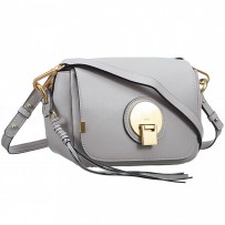 Chloe Indy Camera Bag Small Grey Leather Bag 18927065