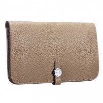 Hermes Dogon Wallet Taupe  18926636