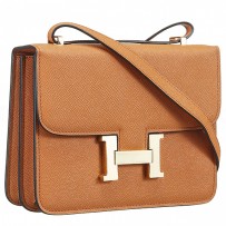 Hermes Constance Tan With Gold Hardware 608116