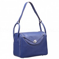 Hermes Lindy 30 Dark Blue Bag 607470