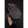 Mido Multifort Cronograph All Black & Orange Dial Black Leather Strap   622181