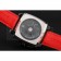 Tag Heuer Monaco Black-Red Perforated Leather Strap White Dial 80307