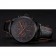 Mido Multifort Cronograph All Black & Orange Dial Black Leather Strap   622181