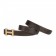 Hermes Brown With Gold "H" Buckle Closure Belt