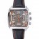 Tag Heuer Monaco 24 Calibre 36 Chronograph Gold And Beige Dial Black Leather Strap 622274