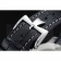 Swiss Vacheron Constantin Patrimony Black Dial Silver Case Black Leather Bracelet 1454156